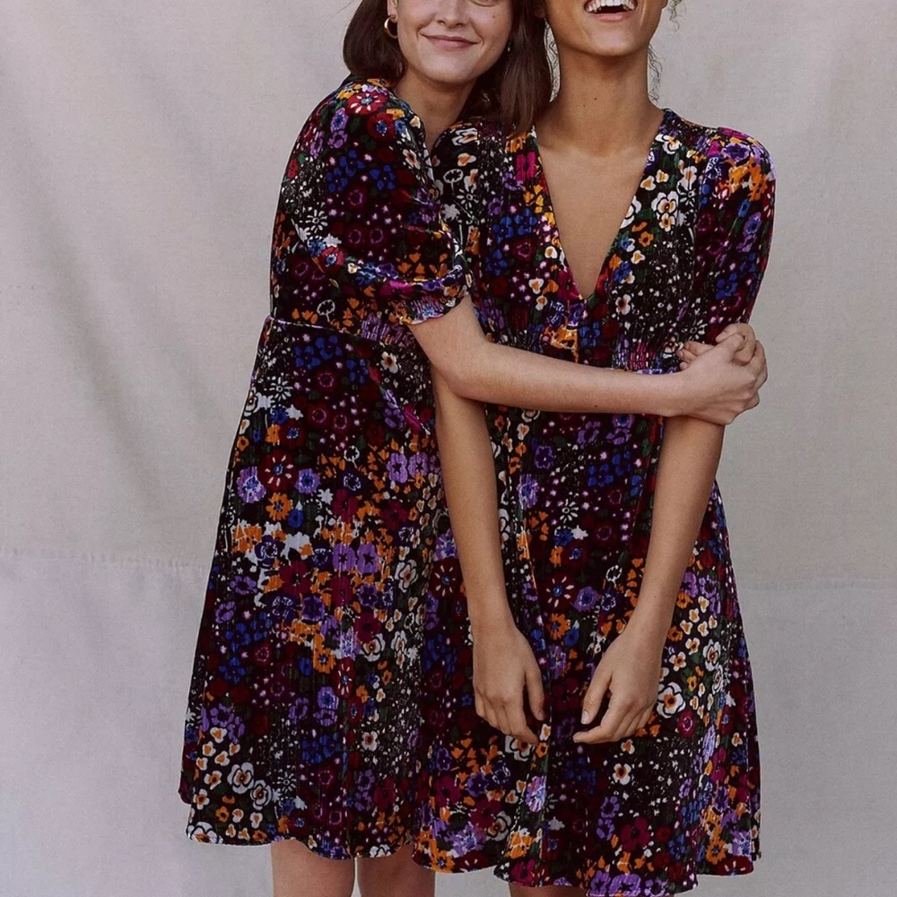 Anthropologie Francie Floral Dress NWT Size 4